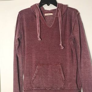 Distressed sweatshirt